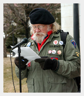 Will speaking at a protest